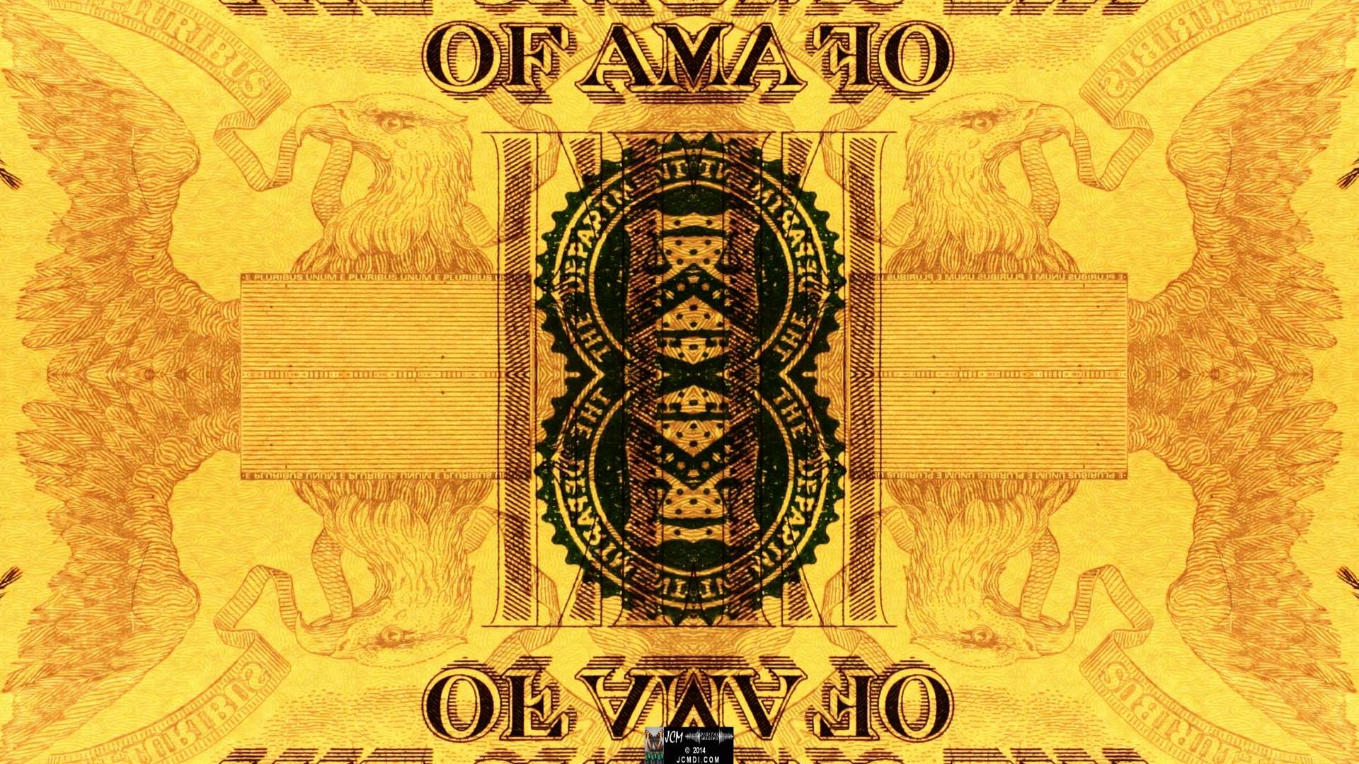 Making Monsters � U.S. Presidents and Paper Currency Quadroscopic Money Artwork